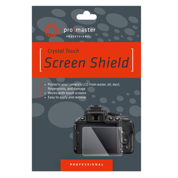 Crystal Touch Screen Shield - Panasonic G100D, G9, G9II, GH6, GH7, GX85, GX80, GX7MKII, G85, LX15, LX10, DC-S5 II, S9