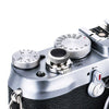 Deluxe Soft Shutter Button - Silver / Black