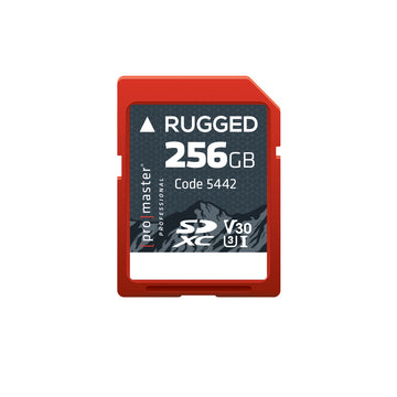 SDXC 256GB Rugged™ UHS-I V30 Memory Card