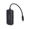 USB-C Card Reader & Hub for 2 SD Cards