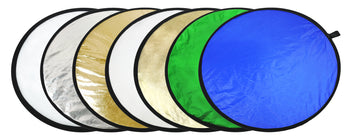 22" Collapsible Reflector - 7 in 1 Plus